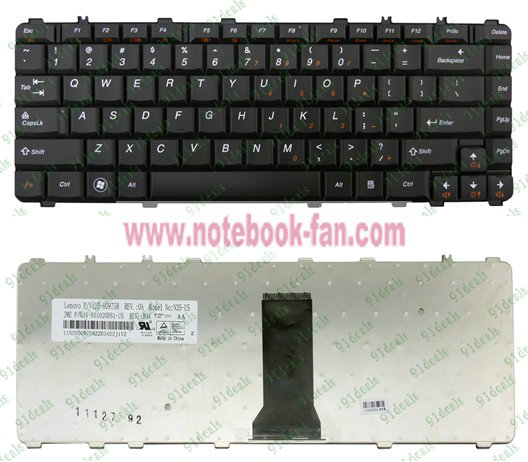 NEW Lenovo V-101020BS1-US AEKL1U00140 Black US Keyboard - Click Image to Close